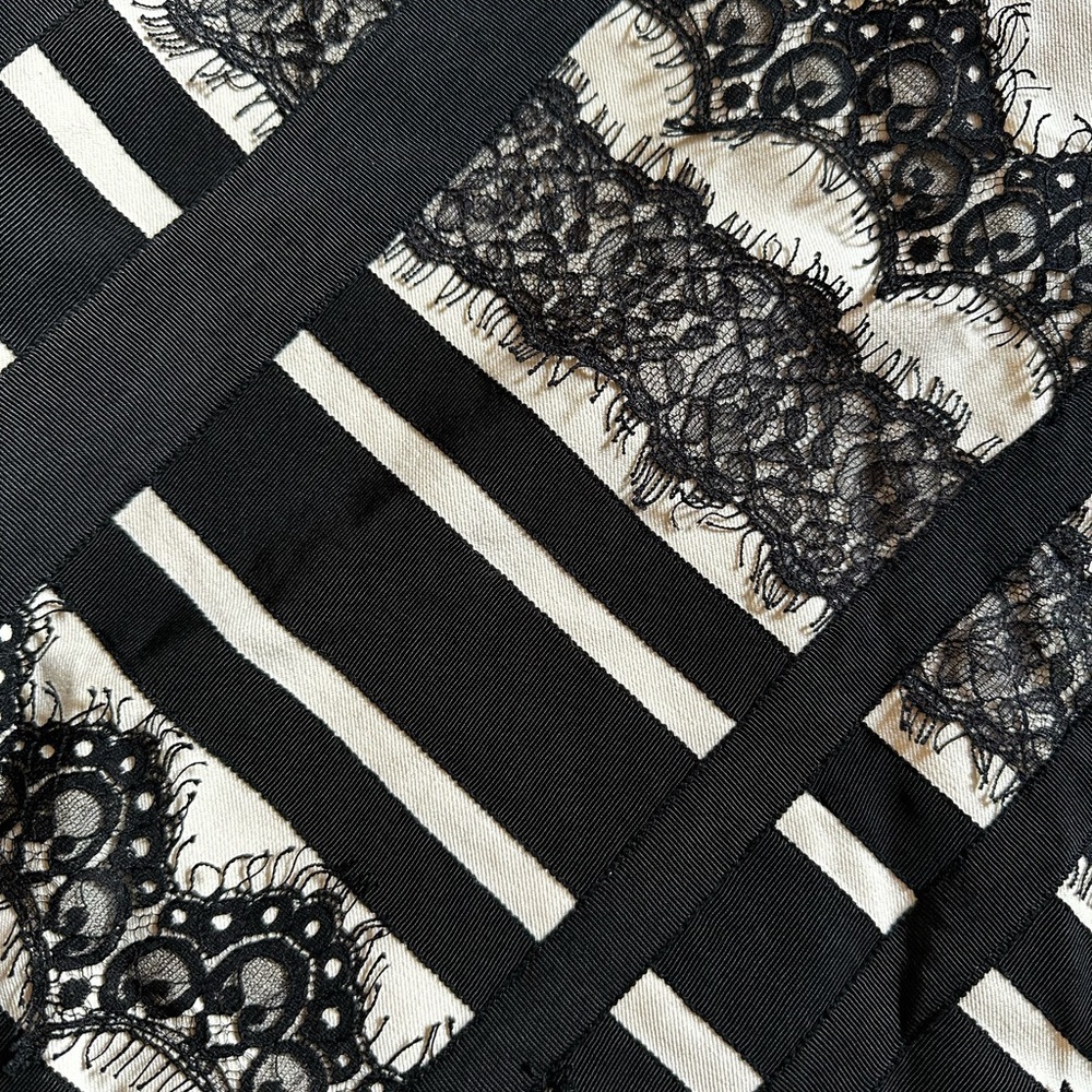 Nanette Lepore Lace A-Line Skirt - Picture 3 of 6